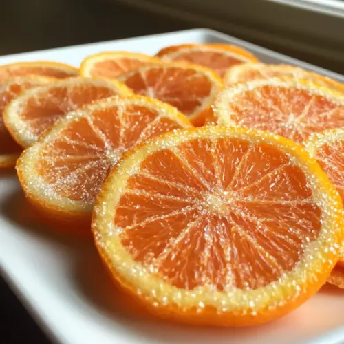 Candied Orange Slices
