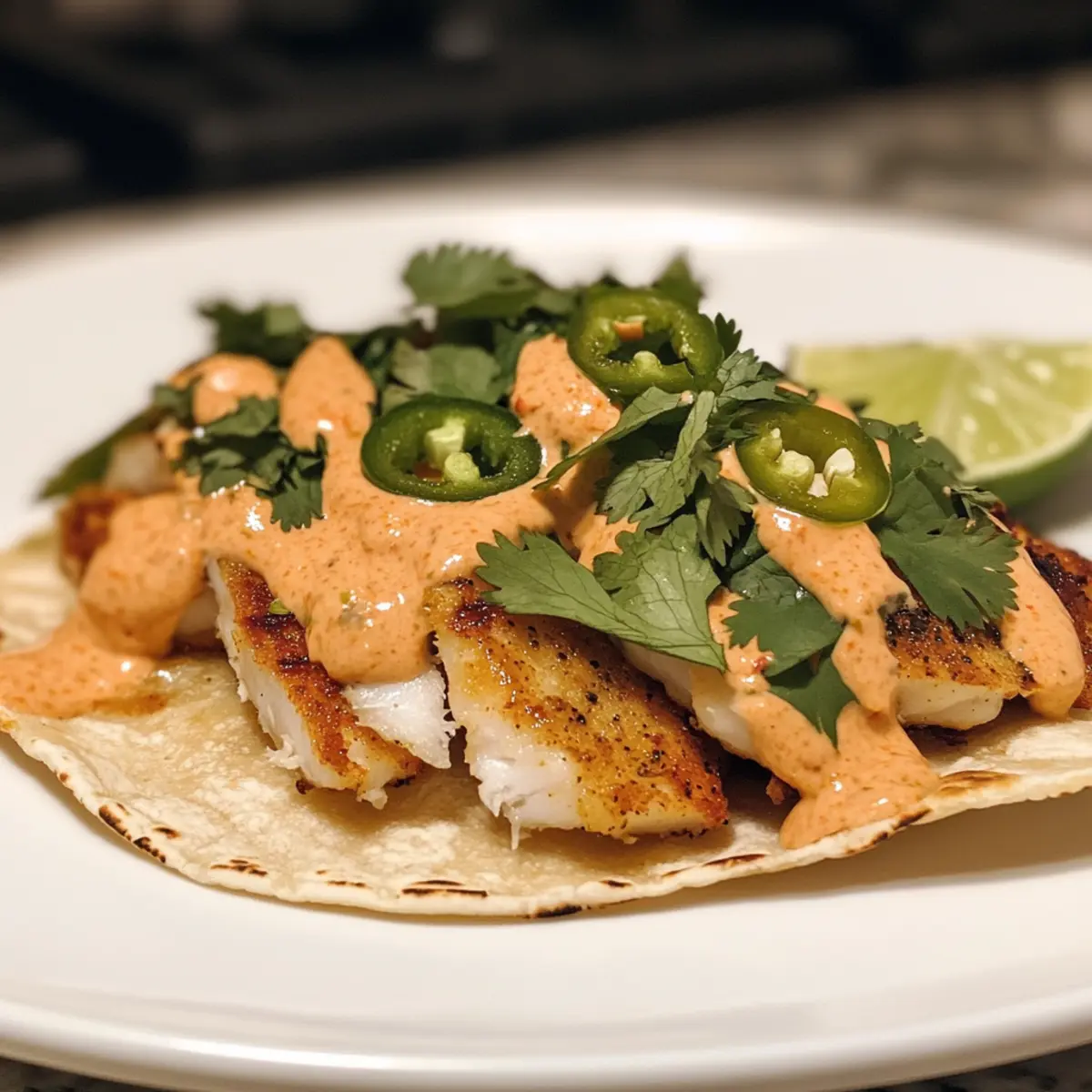 Creamy Spicy Fish Taco Sauce