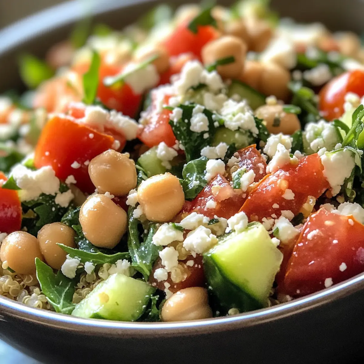 Chickpea Quinoa Salad