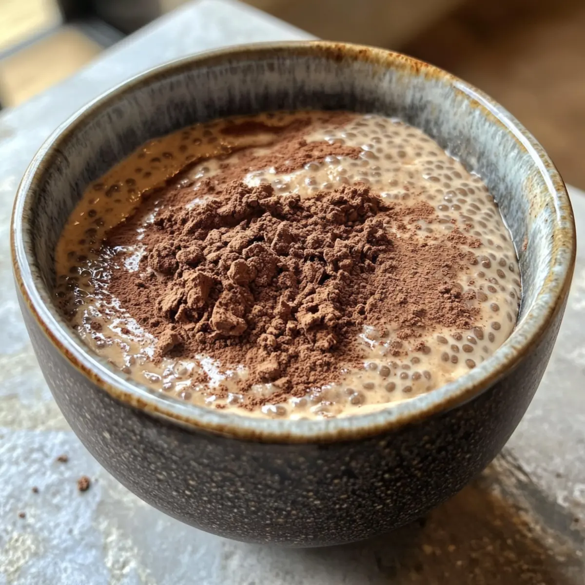 Tiramisu Chia Pudding