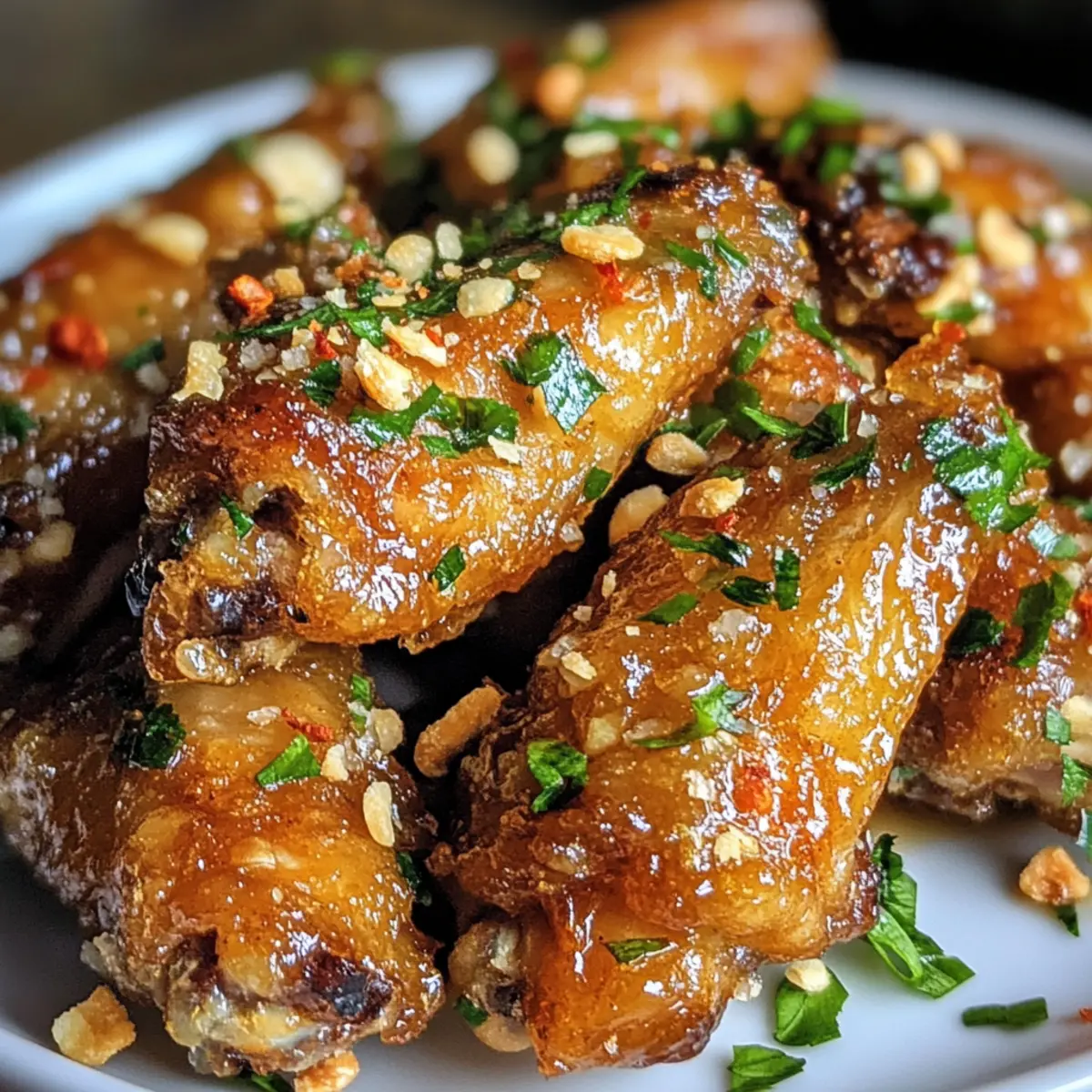 Vietnamese Fish Sauce Fried Chicken Wings