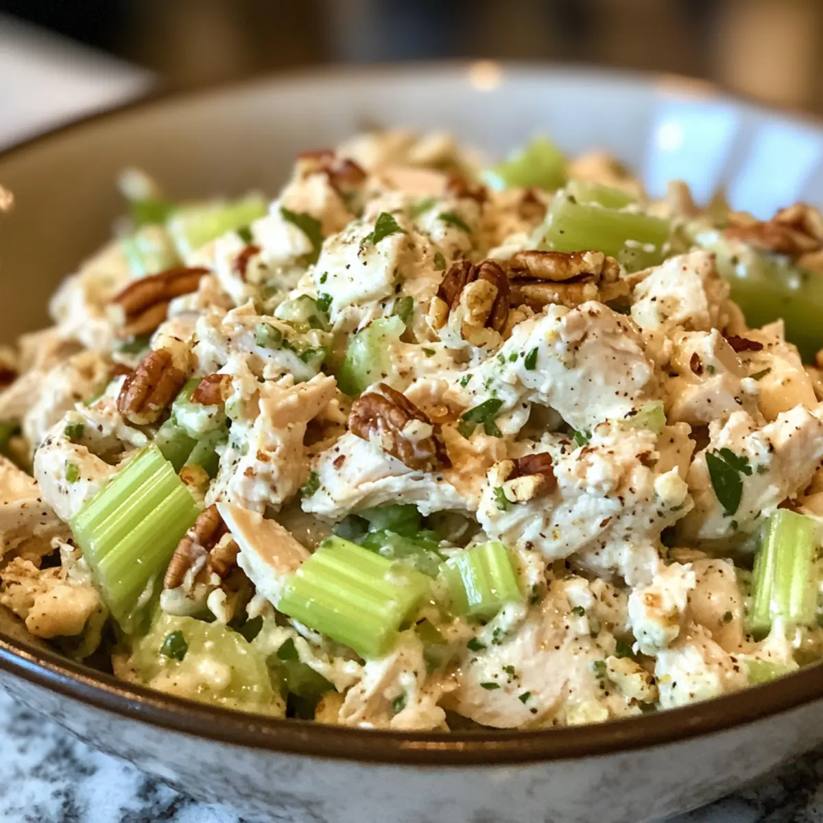 Lemon Basil Chicken Salad