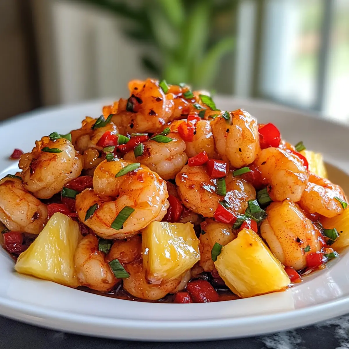 Sweet Chili Pineapple Shrimp