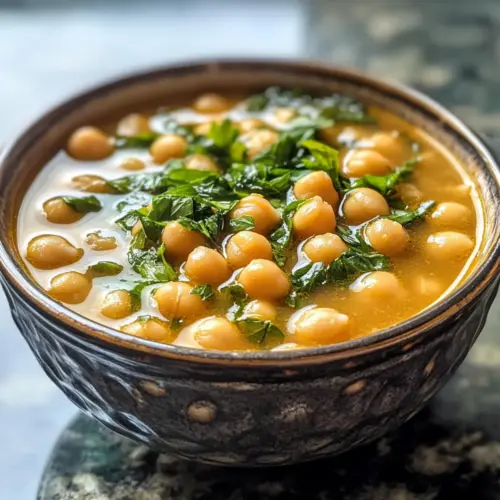 Greek Chickpea Soup
